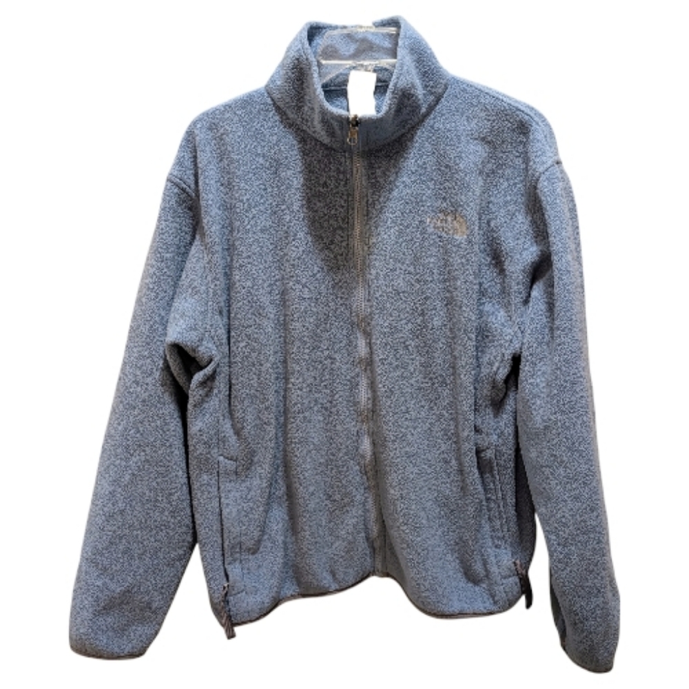 The North Face Light Blue Fleece Jacket Large